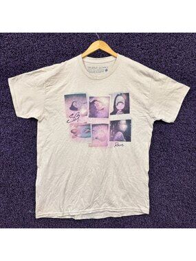 Selena Gomez Rare Polaroid T-Shirt Size Large